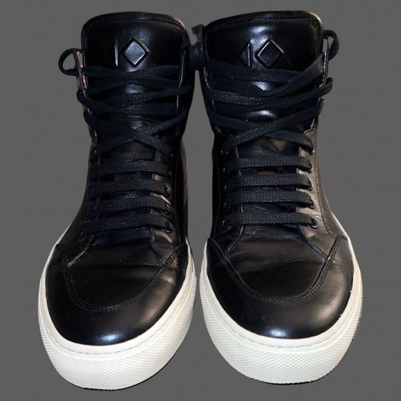Mens KOIO Primo in Onyx High Top Sneakers Size 9 US - Picture 2 of 6